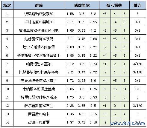 盈亏指数